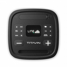 Колонка блютуз беспроводная с караоке и подсветкой 60Вт TITAVIN TI-SPF001